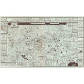 Historic Map : Mono County greets You : Fisherman's Paradise 1955 - Vintage Wall Art - 36in x 24in