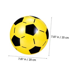 Gatuida 8pcs Inflatable Soccer Balls Football for Indoor Lightweight and Safe for Boys and for Active Fun Random Color