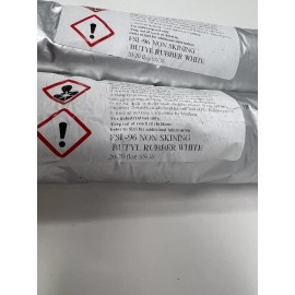 FSI 5 Pack FSI-96 non skinning butyl rubber white sausage (20 Fluid Oz.)