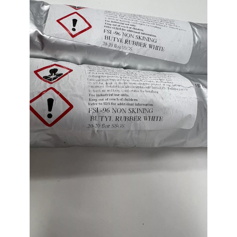 FSI 5 Pack FSI-96 non skinning butyl rubber white sausage