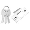 ZONADAH Entrance Beech Wood Ball Knob Set, 60mm Latch, Door