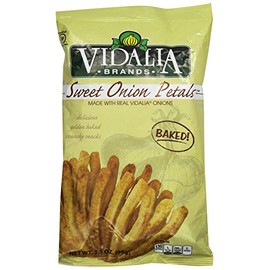 Vidalia Brands Sweet Onion Petals Baked Gluten Free Snack 6-3.5 oz Bags