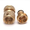 Gardena Coupling Solid Brass Quick Coupling 3/4 Inch Gardena Hose