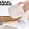 YINGDIHUT Dispensador de Jabon, Dispensador Jabon Cocina con Soporte de