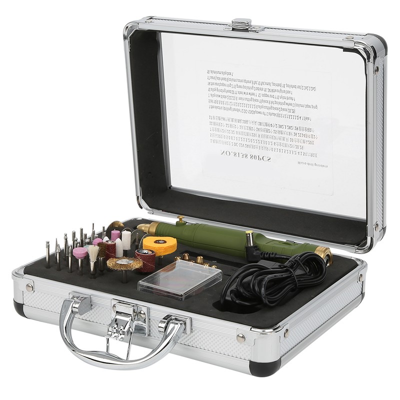 Mini Rotary Electric Grinder Multifunction Wood Carving Hand Tools 110‑240V