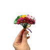 RATREE 888 Mulberry Paper Tiny Rose Artificial Mulberry Paper Rose