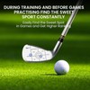 Veltec Premium Golf Impact Tape Labels, Self-Teaching Sweet Spot and