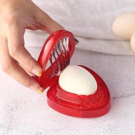 Strawberry Slicer, Egg Divider，Strawberry Slicer Kitchen Gadget Fruit Slicer for Baking and Jam Making