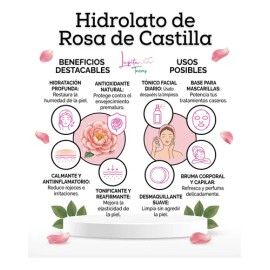 Hidrolato De Rosa De Castilla