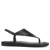 Franco Sarto Womens Jocelyn Flat Sandal Black 7 M