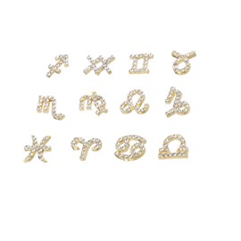 Mikinona 12pcs Themed Nail Decor Nail Adornments for DIY Manicure Safe Durable Home Use Compatible