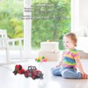 RC Farm Tractor Toy Educational Rechargeable Remote Control Farm Truck
