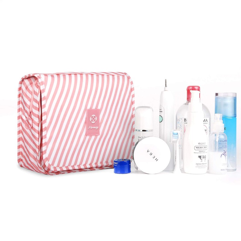 Narwey Hanging Travel Toiletry Bag Cosmetic Make up Organizer for