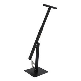 Manual Trash Compactor,Height Adjustable Trash Compactor with 2-Jaw Hook,Two-Stage Compaction Design Portable Small Trash Compactor for 54.5 Quart or 90.8 Quart Wheeled Trash Cans