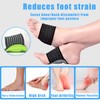 DANGANEN 3 Pairs Arch Support Compression Sleeves for Plantar Fasciitis
