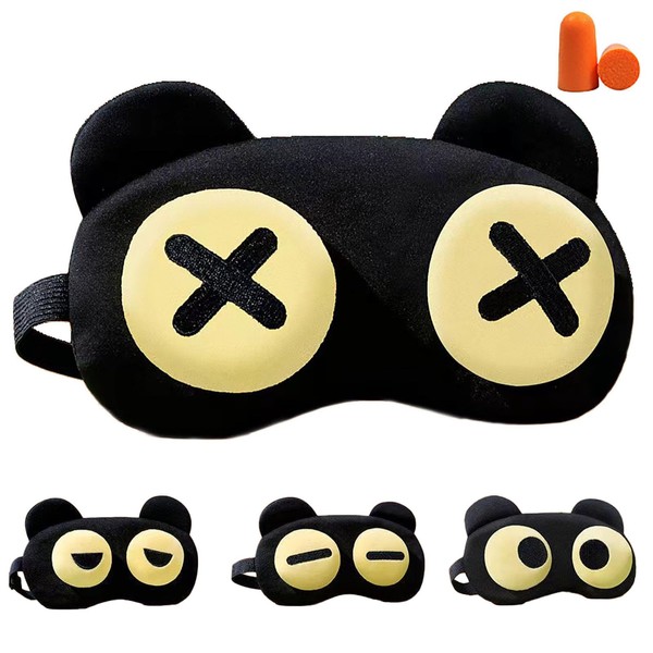 wulsalio Eye Mask, Cute Sleep, Funny, Stylish, Pleasant Sleep Goods,