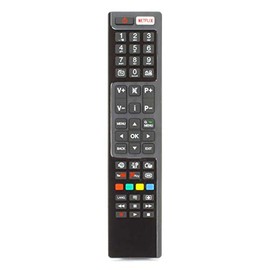 Replacement Remote Control Compatible for Logik L32SHE17 LED TVs