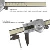 6in Digital Caliper All Metal Auto Off Inch Millimeter Conversion