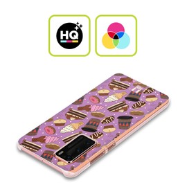 Head Case Designs Coffee Und Doughnuts Fast Food Muster Harte Rueckseiten Handyhülle Hülle Huelle kompatibel mit Honor 9S / Y5p