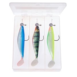 Balzer Matze Koch Rubber Fish Box 1 - Perch & Zander Fishing Set Predator Fishing