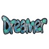 Dreamer Stars Name Tag Patch Shiny Craft Symbol Children Design