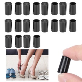 Heel Quick Tips, 10 Pairs with an Extra Layer Wear-Resistant Non‑Slip Heel Repair Caps, Parties for Graduation Ceremonies Daily Wear(Inner Diameter 10mm)