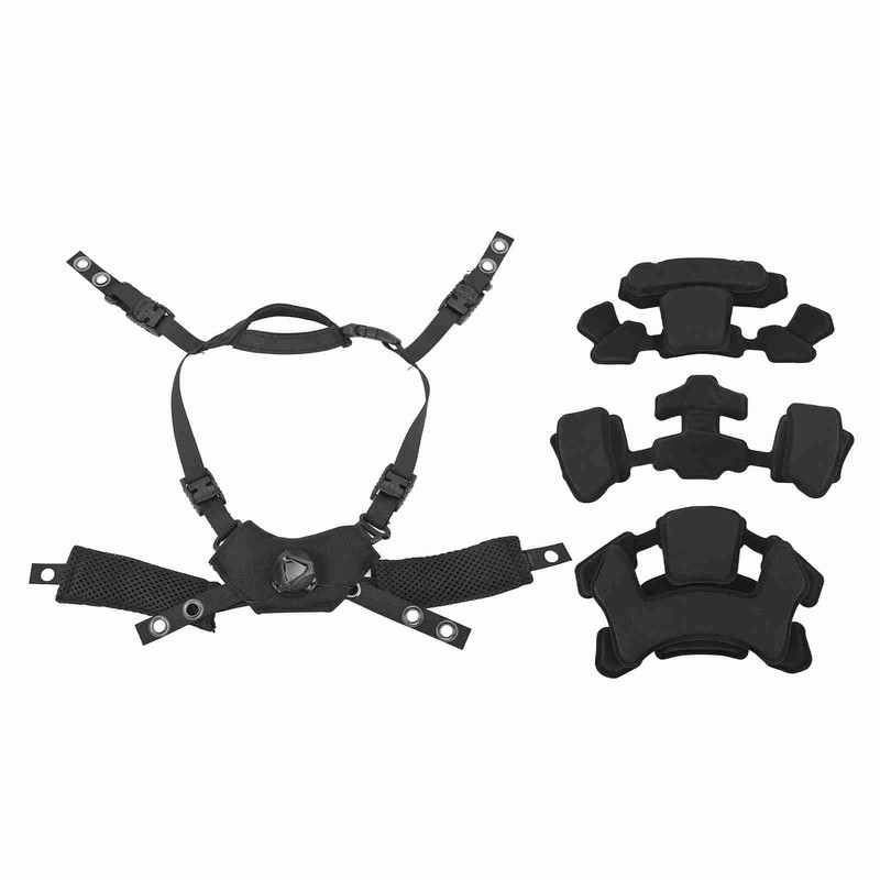 Helmet Dial Suspension System Chin Strap Helmet Padding Kit for