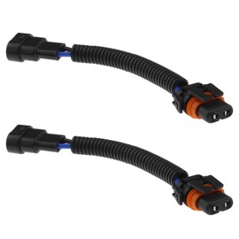eMagTech H8 H11 to HB4 Lamp Connectors Compatible with E90 E91 Fog Lights Conversion Adapter Connectors Wiring Harness Sockets Plug and Play 12V-24V 18 cm Pack of 2