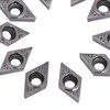 10Pcs/set CNC Carbide Tip Inserts Blade Cutter Lathe Turning Tool
