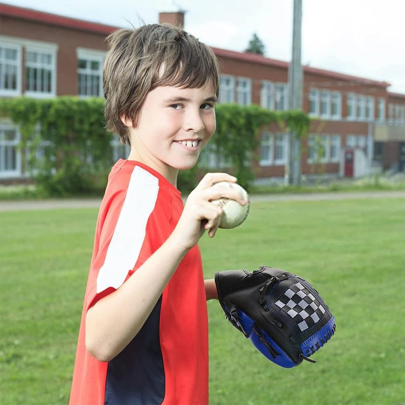 YOASONEK Baseball Gloves, Soft Baseball, Parent and Child Gloves, Built-in