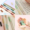Doyime 16 Pcs Loose Leaf Binder Rings 64 Holes 15mm
