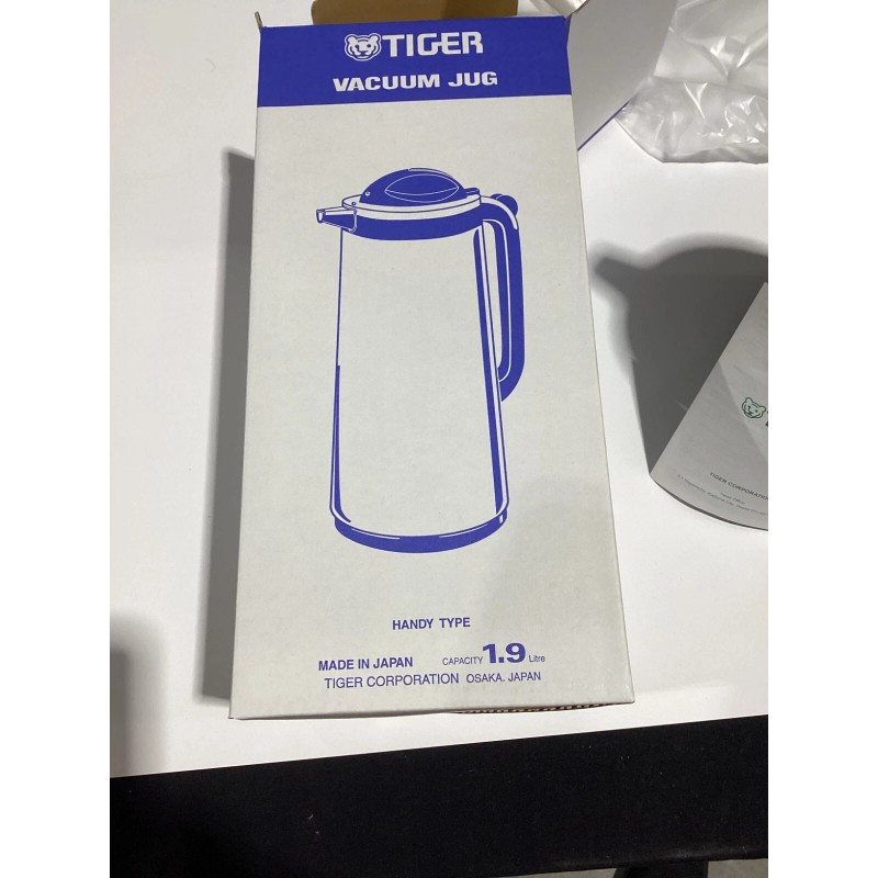 Tiger 64oz. Vaccum Flask. Insulated Stainless Steel. 1.9L