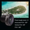 FOV 160 Degree 1/3" 2.1mm Lens for RunCam Micro Swift