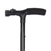 Aluminium Alloy Crutch LED Light Shock Absorption Quad Foot T