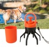 Dog Pooper Scooper Portable Built in Poop Bag Dispenser Efficient