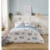 Fusion - Beach Huts - Duvet Cover Set - Double