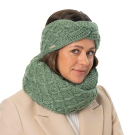 Seeberger Annelie Women's Headband Olive Green One Size