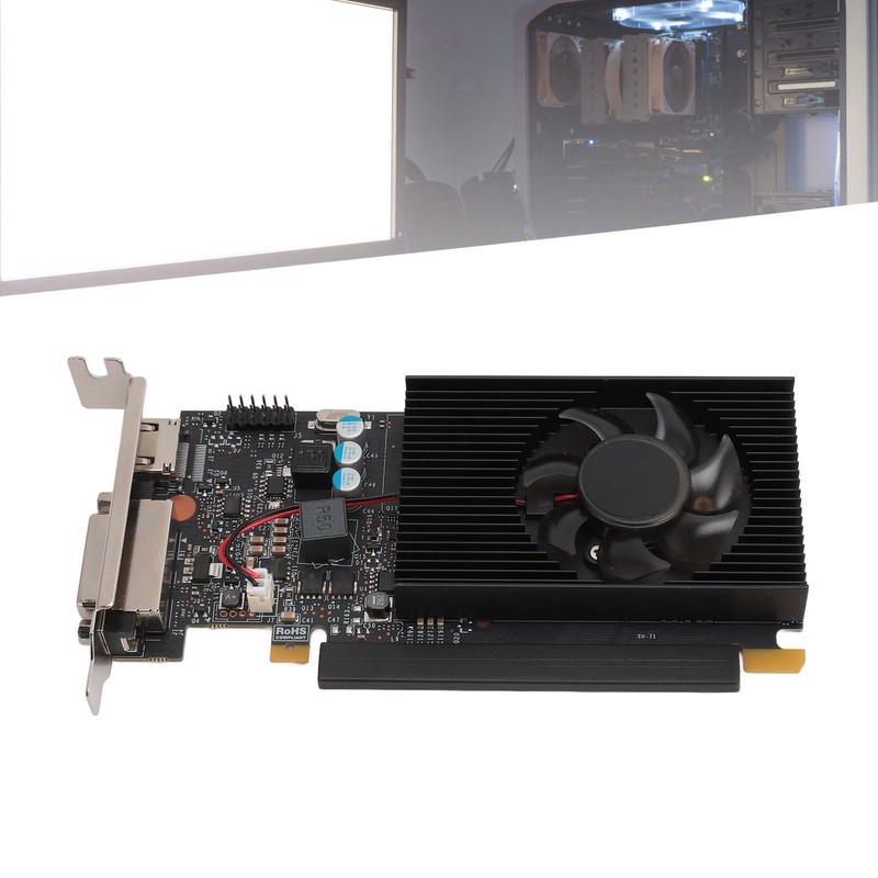 GT730 4GD3 Graphics Card Professional Efficient Quiet Cooling Fan PCI