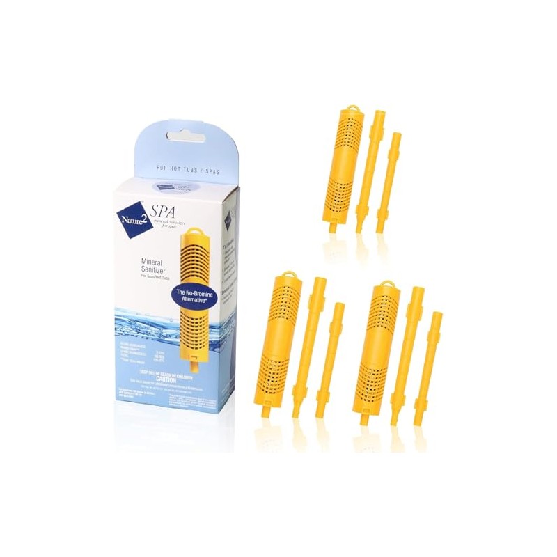 Hot Spring Mineral Rod has Strong Adsorption Activated Carbon(3Pack)