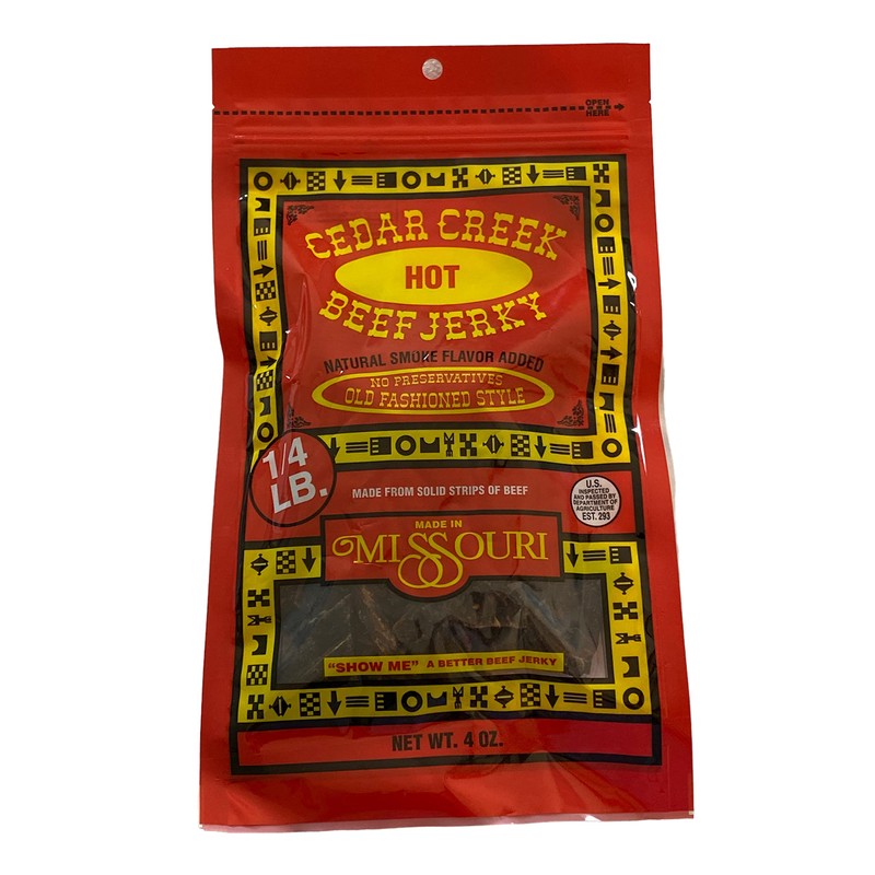 Cedar Creek | Air-Dried Thinly Sliced | 4oz pack |