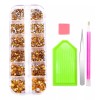 Courhope Kit Pedreria Cristales Para Uñas Piedras Decorativas 2150pzs