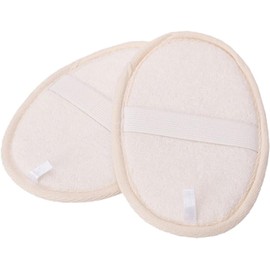 Baluue Banda Cómoda para Baño 2 Esponjas Exfoliantes de Lufa Natural y Cuidado Corporal Ideales para Spa de Hombres y Mujeres