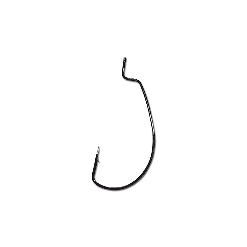 Gamakatsu Offset EWG Worm Hooks Black/ drop shot hooks/ Size