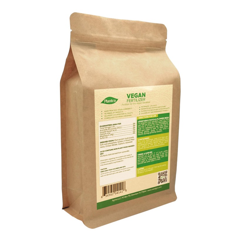 Vegan Fertilizer Mix with Plant-Based Ingredients | Cruelty-Free, No Animal