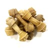 Small 4 inch Knotted Bones x 20 Natural Rawhide Dog