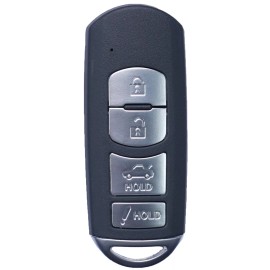 autopro-tool For 2014 2015 2016 2017 2018 Mazda 3 6 Remote Smart Car Key Fob WAZSKE13D01 4B