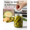 Elementi Mason Jar Fermentation Kit - Set of 4 Easy