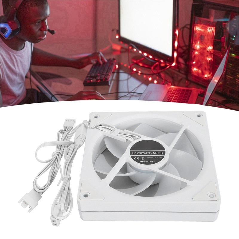 120mm ARGB PWM Case Fan 800 to 2000RPM 4pin PWM
