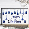 31PCS Christmas Garage Door Decorations Magnets - Merry Xmas Ball
