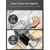 Juicer Machines, Juilist 3" Wide Mouth Juicer Extractor Max Power